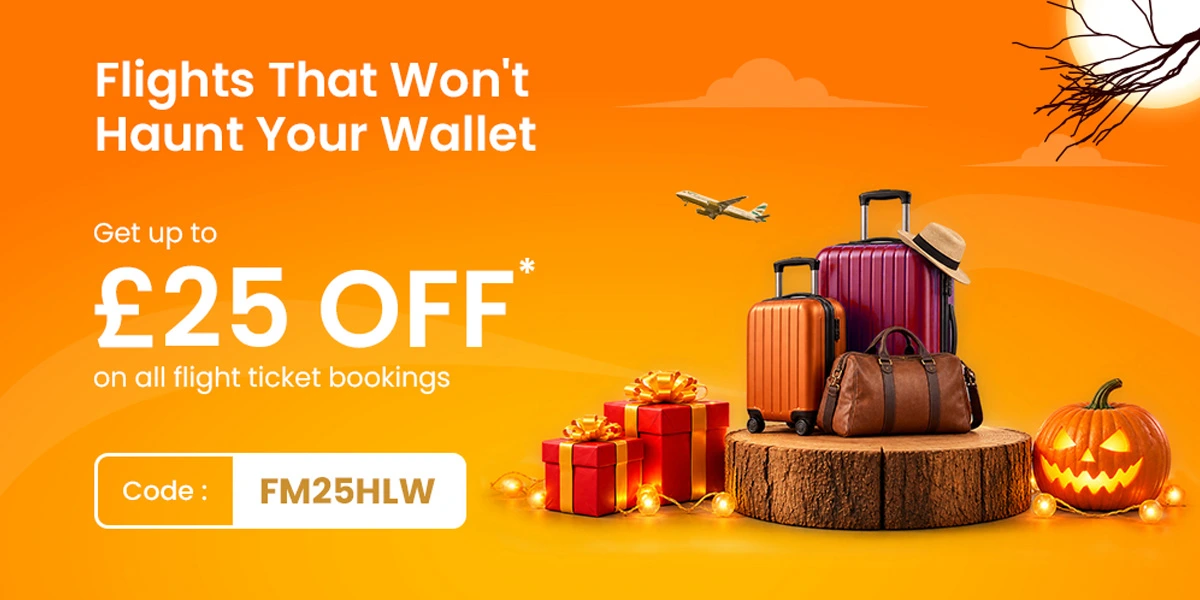 Halloween — spooky-season flight offers