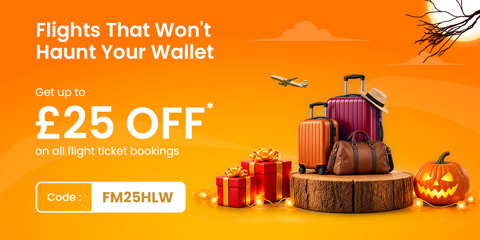 Halloween — spooky-season flight offers